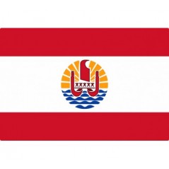 Drapeau Polynésie française