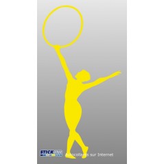 Gymnaste et cercle