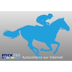 Cheval et jockey
