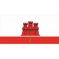 Drapeau Gibraltar