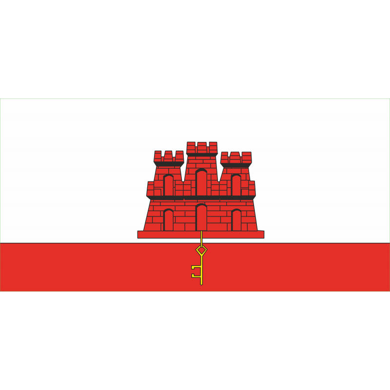 Drapeau Gibraltar