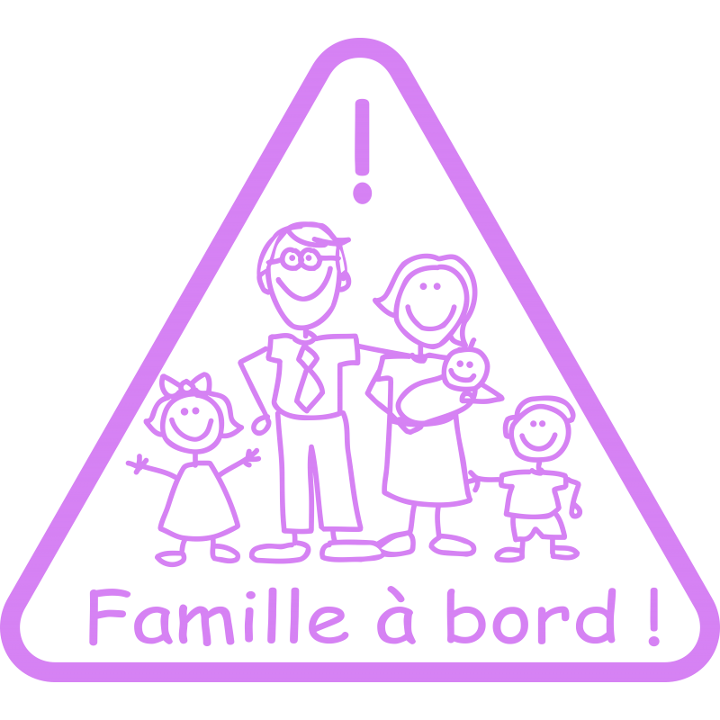 Famille a bord