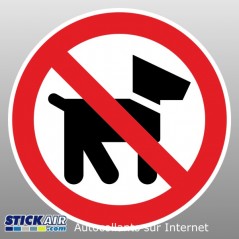 Chiens interdits