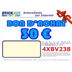 Bon Achat de 30 euros