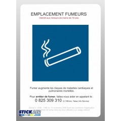 Emplacement fumeurs officiel
