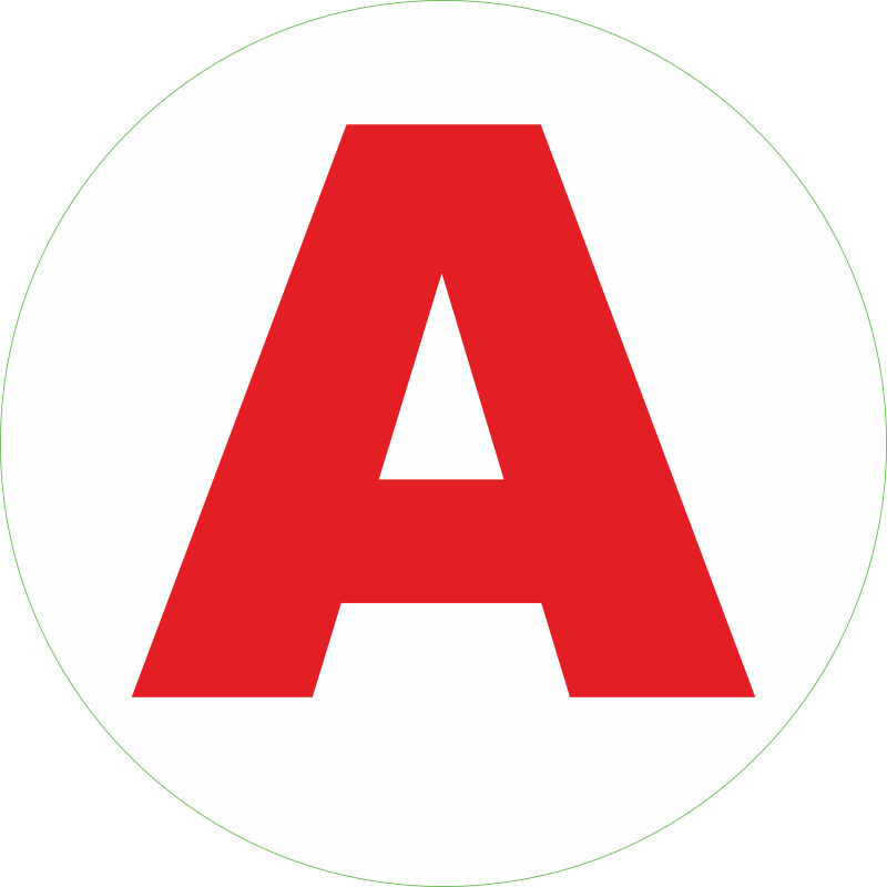 Disque jeune conducteur