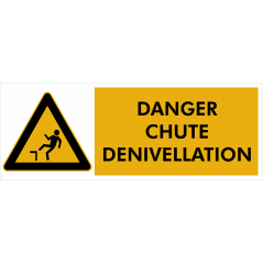 Denivellation risque de chute