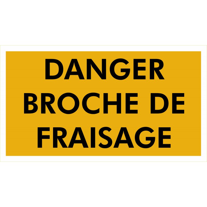 Broche de fraisage