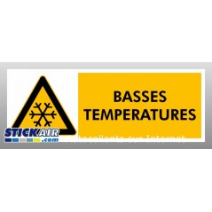 Basses temperatures