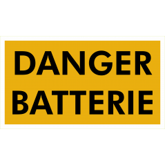 Danger batterie