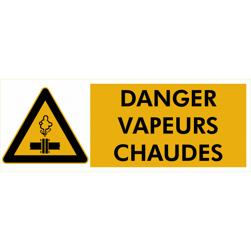 Danger vapeurs chaudes B