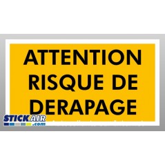 attention risque de derapage