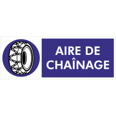 Aire de chainage