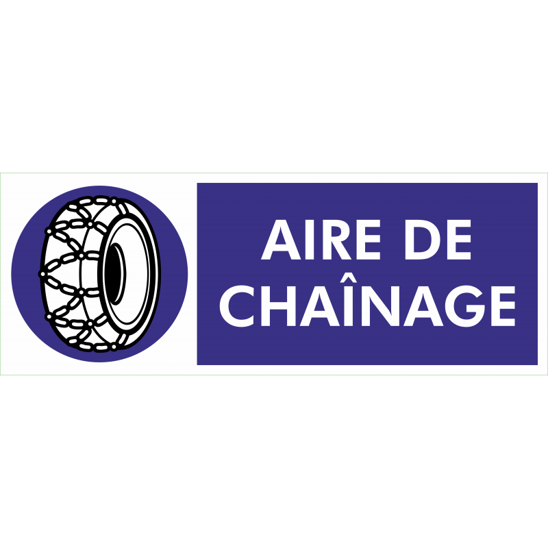 Aire de chainage