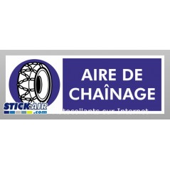 Aire de chainage