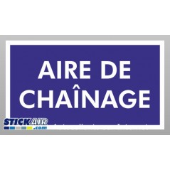 Aire de chainage