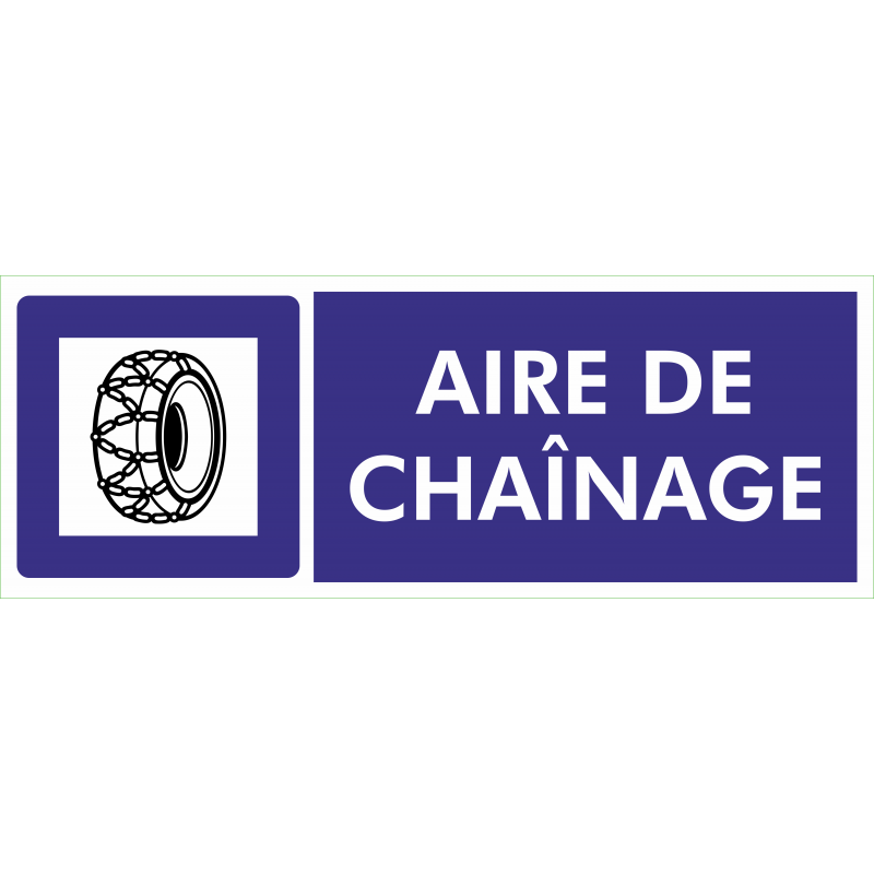 Aire de chainage