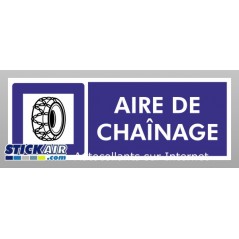 Aire de chainage