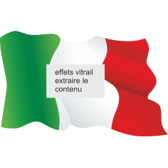 Drapeau Italie Vague