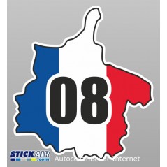 Carte Ardennes