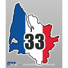 Carte Gironde