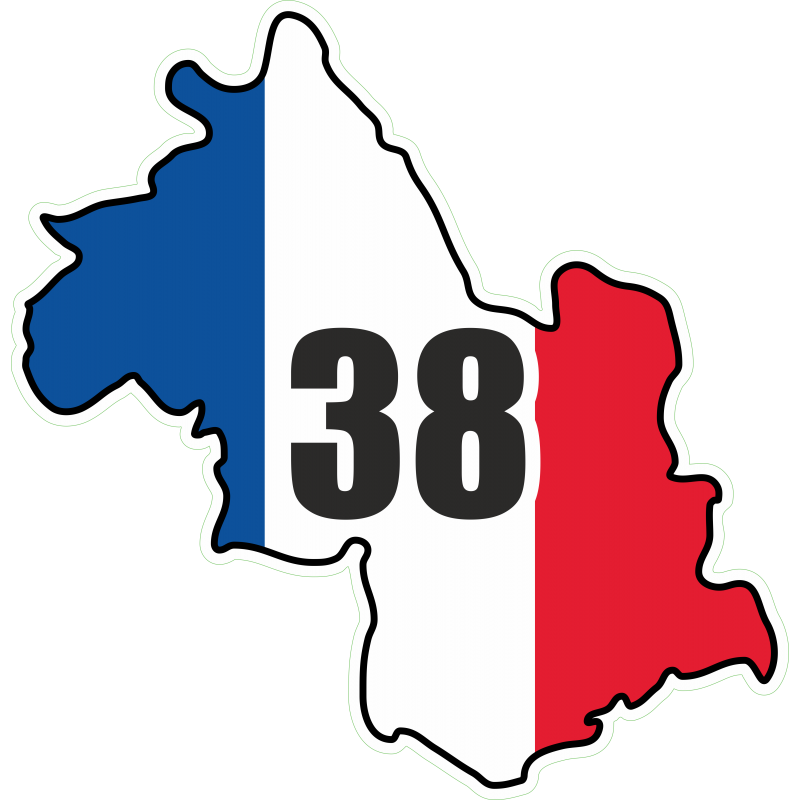 Carte Isère