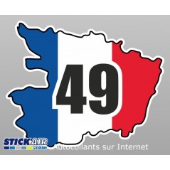 Carte Maine et Loire