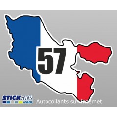 Carte Moselle