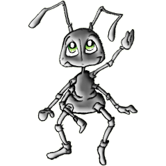 Fourmi rigolote