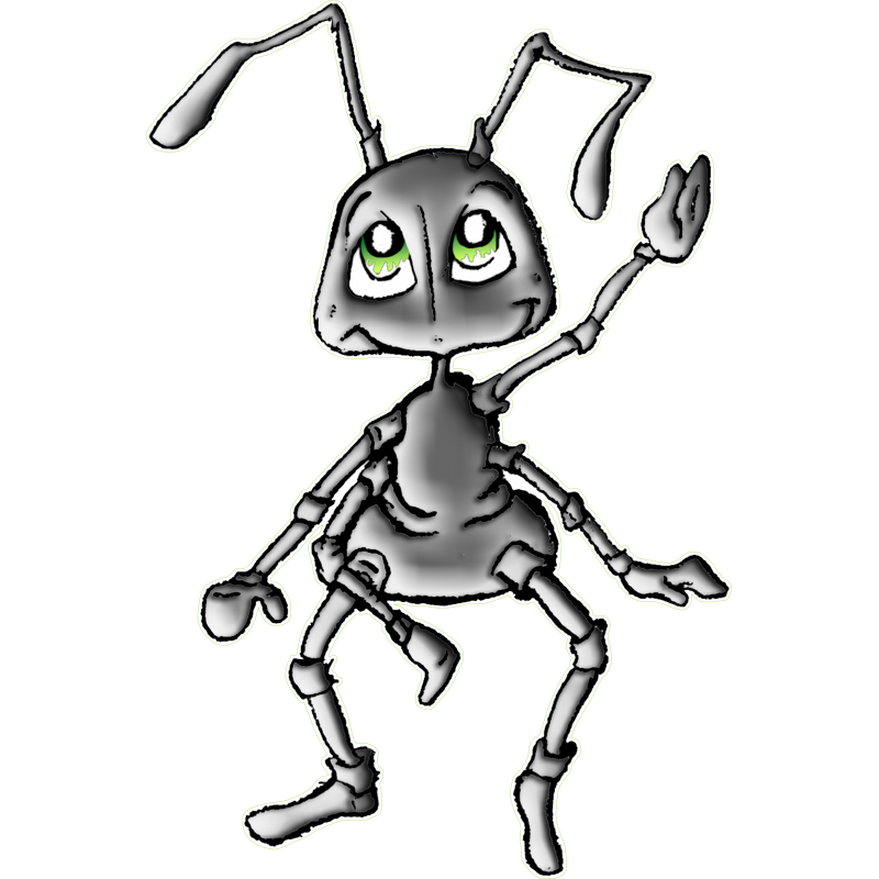 Fourmi rigolote