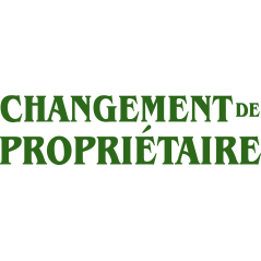 Changement de Proprietaire