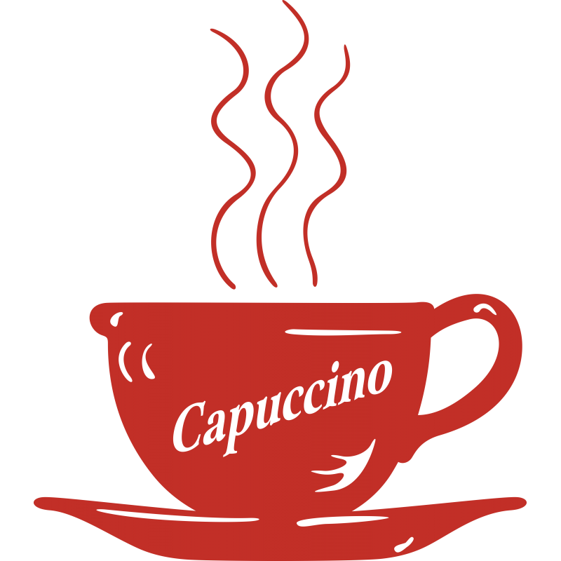Tasse cafe capuccino