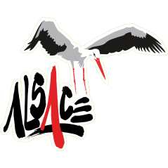 Cigogne envol