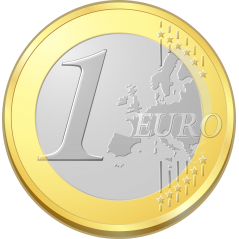 Piece 1 euros