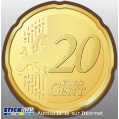 Piece 20 cts euros