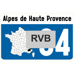 Sticker 04 Alpes de Haute Provence