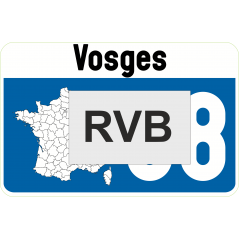 Sticker 88 Vosges