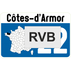 Sticker 22 Côtes d'Armor