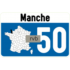 Sticker 50 Manche