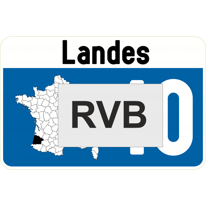 Sticker 40 Landes