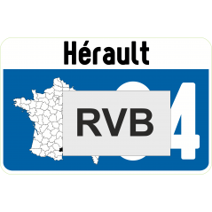 Sticker 34 Herault