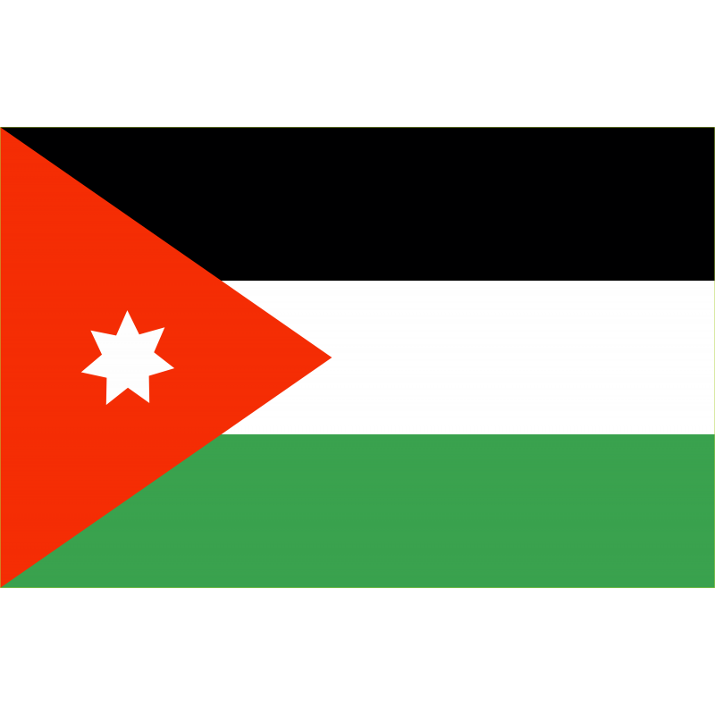 Drapeau Jordanie
