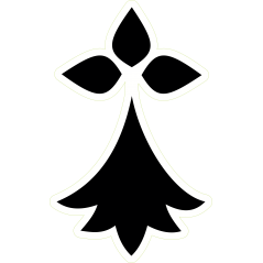 Hermine noir et blanc