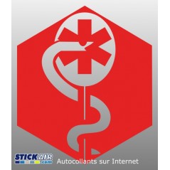 Caducee hexagonal