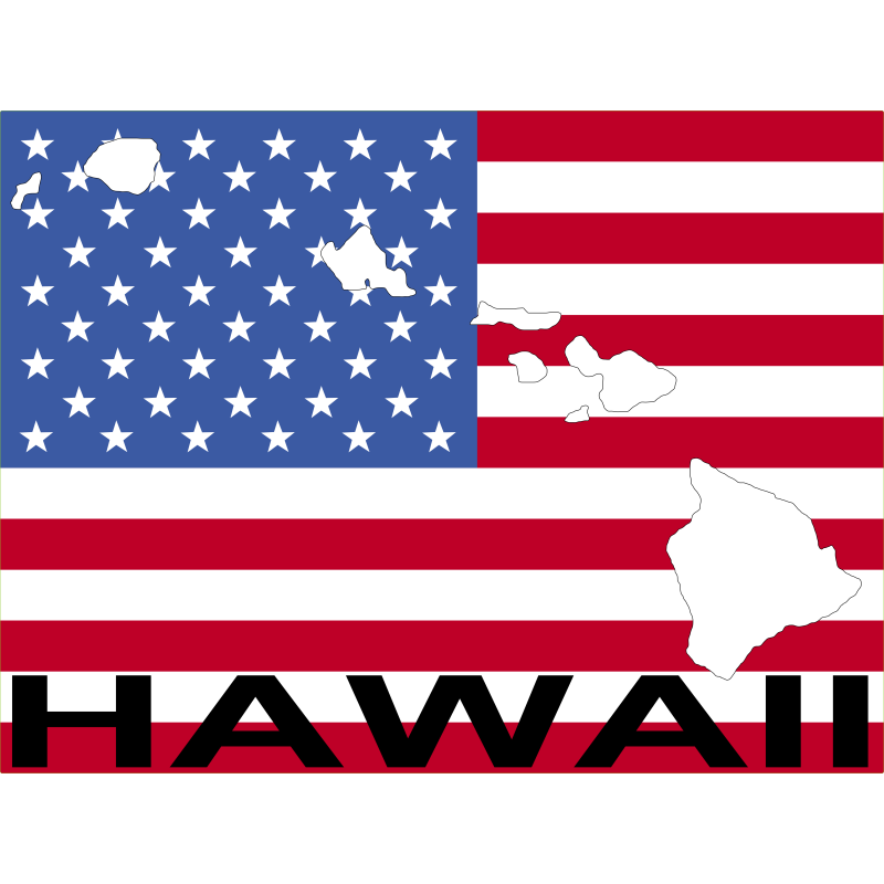 Drapeau Hawaii