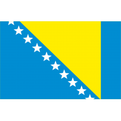 Drapeau Bosnie Herzégovine