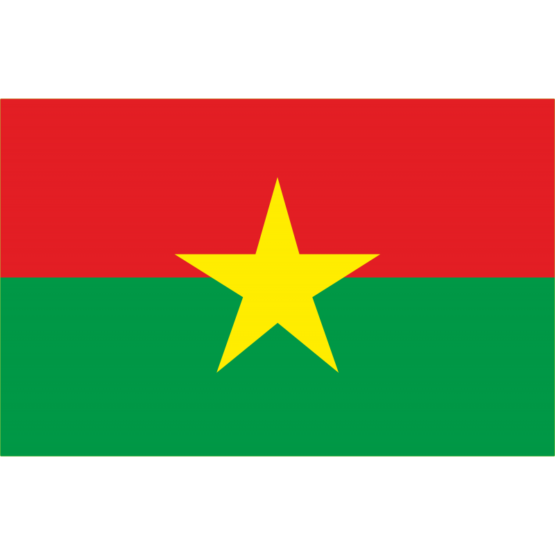 Drapeau Burkina Faso