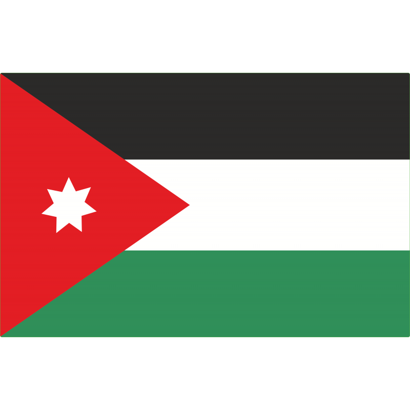Drapeau Jordanie