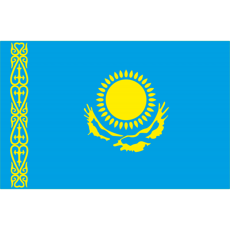 Drapeau Kazakhstan