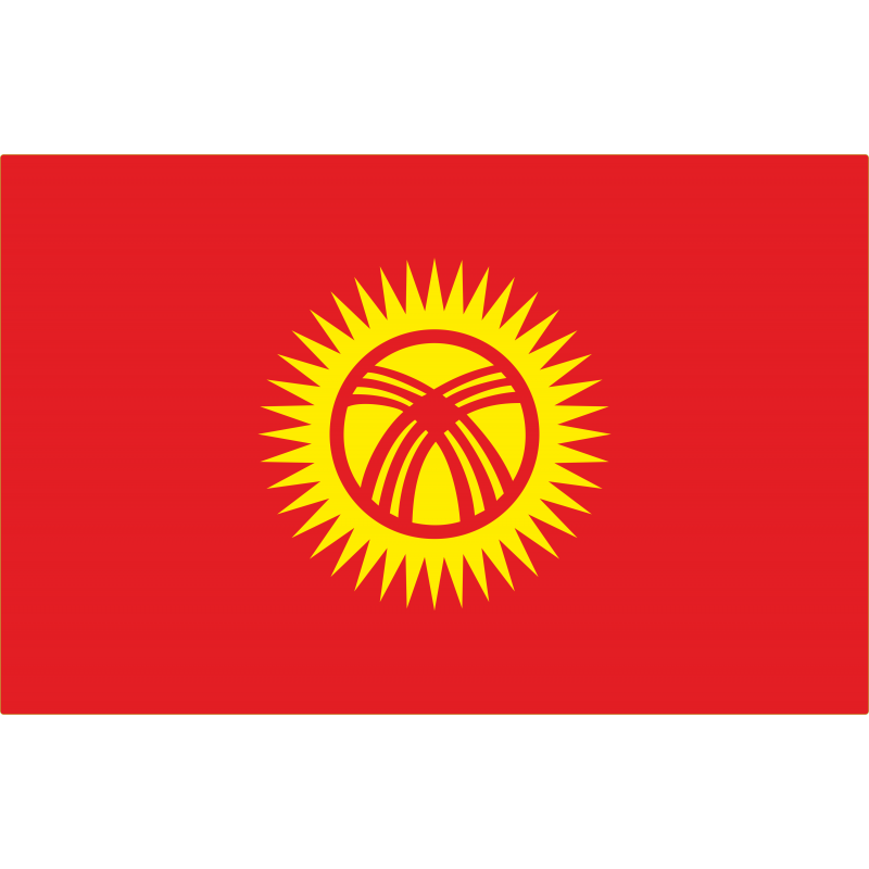Drapeau Kirghistan